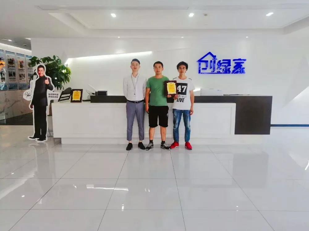 熱烈祝賀王總簽約創(chuàng)綠家上海市區(qū)級代理！